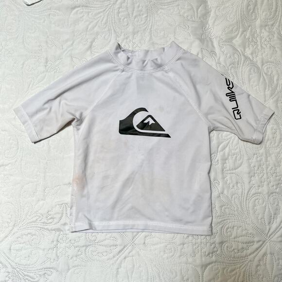Quiksilver Short Sleeve Rash Guard Swim 3 - Picture 2 of 7